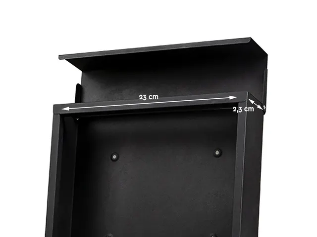 Brievenbus BRASQ PB300 Premium zwart