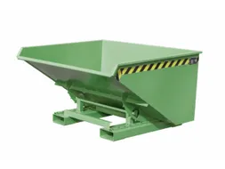 Kiepbak voor spaanders,HxLxB 835x1260x1570mm,0,9m³,draagverm. 1000kg
