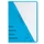 Insteekmap Jalema Secolor A4 Blauw recycled 250gr 10 stuks