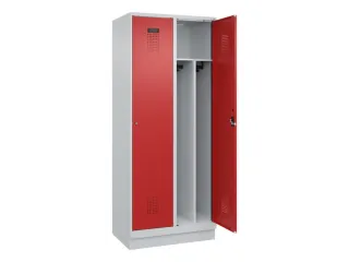 locker voor scheiding van kleding,HxBxD 1950x800x500mm,2vak - 1