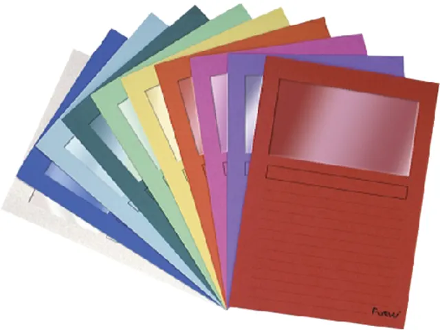 Venstermap Exacompta Forever L-map 120gr karton Lichtblauw