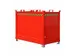 klapbodemcontainer,HxLxB 1445x1040x1845mm,2m³,hijsogen,vorksloffen