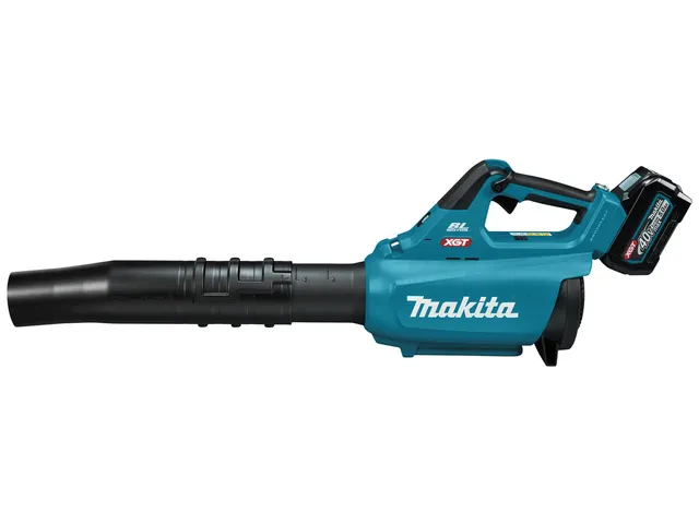 Makita UB001G XGT 40 V Max Bladblazer incl. 5,0 Ah accu en snellader