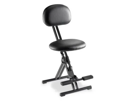 Stahulp XXL Zwart Zitting 550-770x460mm Kunstleer