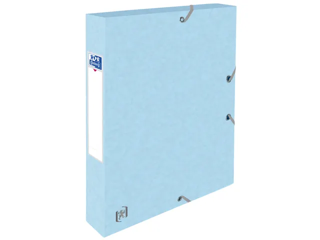 Elastobox Oxford Top File+ A4 40mm pastel assorti