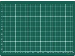 Snijmat A4 Groen 22x30cm