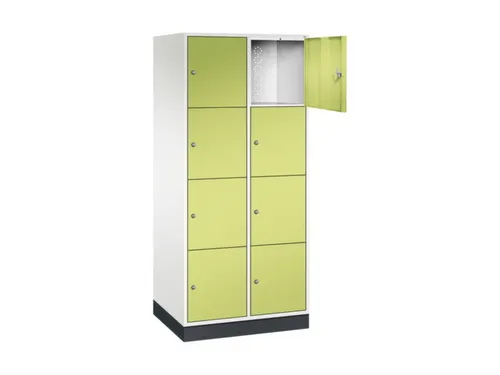 grootvolume-lockersysteem,HxBxD 1950x820x600mm,2x4vakken,cil.-slot
