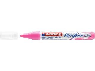 Acrylmarker edding e-5100 medium neon roze - 1