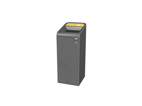 Configure Recyclingstation Papier 57 Liter Antraciet Geel