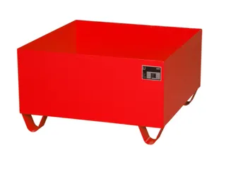 Systeem-Opvangbak 1x 200l Opvangvol. 210l 465x 800x 800mm Ral 3000 - 1