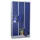 lockerkast,HxBxD 1850x900x500mm,3x5vakken,RAL7035,front RAL6011