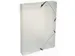 Boîte de classement Exabox dos 40mm PP Crystal A4 transparent