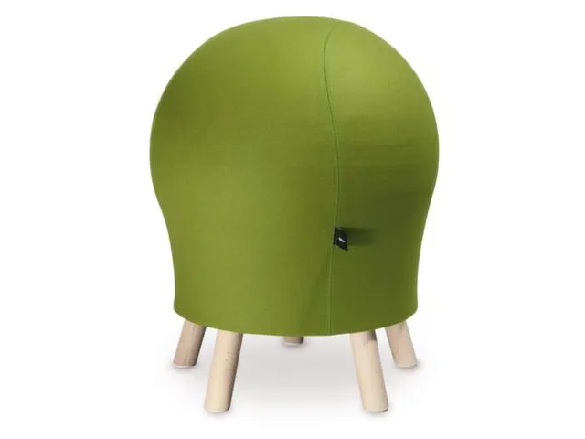 Balkruk Groen Zitting H X D 620X 450Mm Houten Standpoten