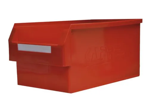 Magazijnbakken Pe Hxbxd 250X300X500/450Mm Rood