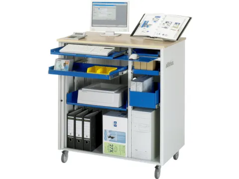 pc-kast,HxBxD 1100x1030x660mm,stopcontactdoos m. schakelaar