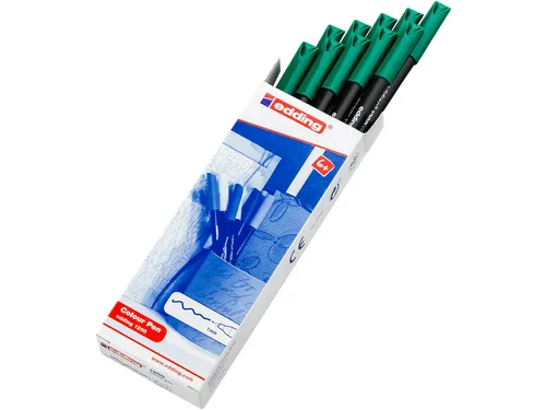 Fineliner edding 1200 groen 0.5-1.0mm