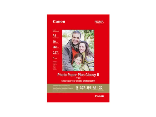 Inkjetpapier Canon PP-201 A4 260 gram glans 20vel