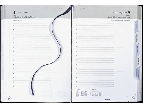 Agenda 2027 Brepols Minister Lima 1 jour/1 page noir