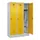 locker,HxBxD 1950x1200x500mm,3vak,vak B 400mm,draaigrendel,sokkel