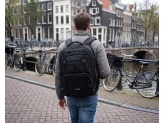 rugzak Amsterdam 35 l 17 inch zwart - 3