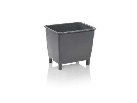 Onderrijdbare Rechthoekige Bak 210 liter 685x790x605mm Grijs