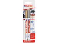 Krijtmark 4085 Blister 2 stuks Zilver Goud 1-2mm rond