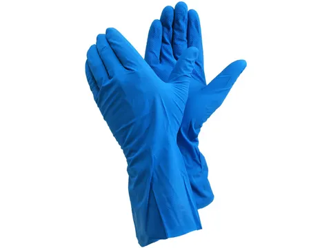Tegera 184A chemische nitril handschoenen, blauw, maat 10, per 10 paar
