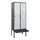 locker voor scheiding van kleding,HxBxD 2120x800x815mm,2vak