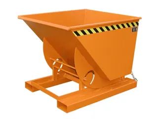 kiepbak,HxLxB 1070x1420x1190mm,0,75m³,draagverm. 1000kg,RAL2000 - 2