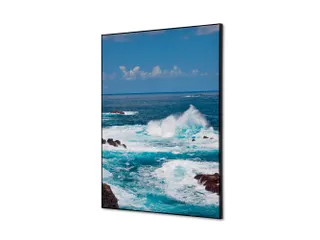 Wanddecoratie Textiel Set A2 Zee Golven - 1