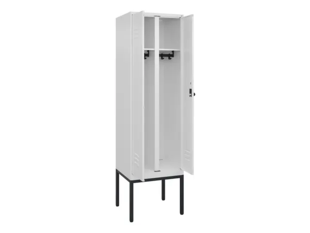 locker voor scheiding van kleding,HxBxD 2120x600x500mm,2vak