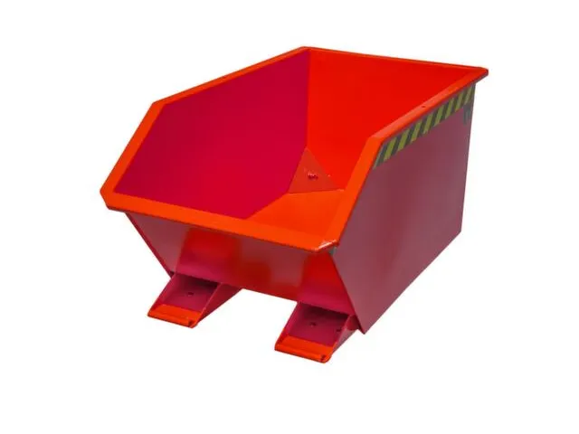 Kiepbak voor spaanders,HxLxB 580x1440x680mm,0,3m³,draagverm. 750kg