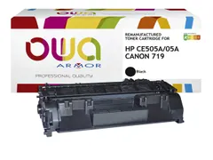 Tonercartridge OWA alternatief tbv HP CE505A zwart