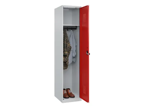 locker,HxBxD 1850x400x500mm,1vak,vak B 400mm,draaigrendel