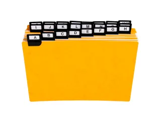 Tabblad a-z Glanskarton 6/10 148x210mm 24 stuks - 3