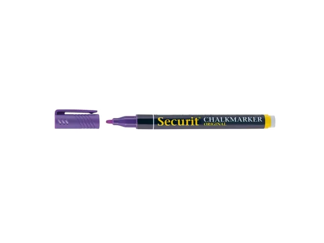 Krijtstift Securit Sma-100 Rond 1-2mm Assorti 4 stuks