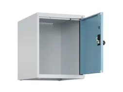 opzetkast,v. locker,1vak.,vak B 400mm,HxBxD 500x400x500mm,draaigrendel