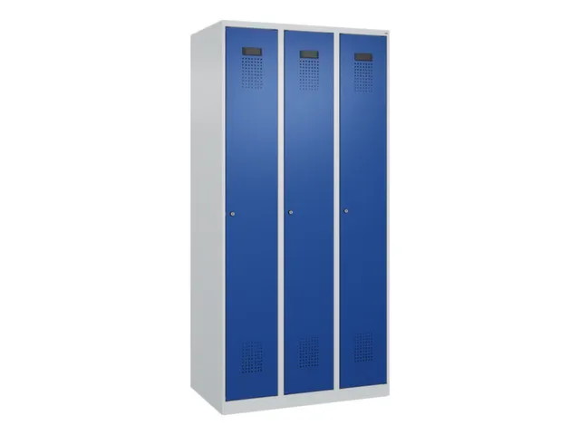 locker voor scheiding van kleding,HxBxD 1850x900x500mm,3vak