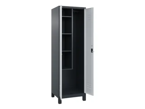 schoonmaakkast,HxBxD 1950x600x500mm,links 4vakken