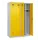 locker voor scheiding van kleding,HxBxD 1850x1200x500mm,4vak
