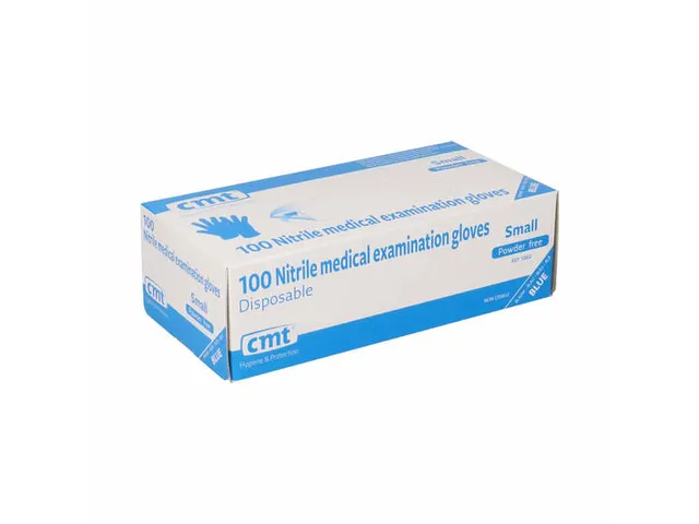 Gant Nitrile non poudré Small Bleu 10x100 pièces