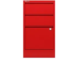 hangmappenkast HxBxD 672x413x400mm 2laden 1hangmappenframe rood