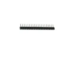 Tulpvormige IC Voet, Enkele RIJ, 20 Contacten, Pitch = 2.54mm