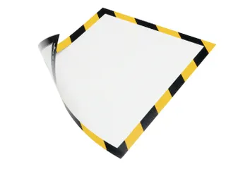 Duraframe Durable 4945130 security A4 magneet geel/zwart - 1