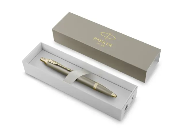 Balpen Parker IM Finishing Touch M zandsteen
