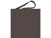 Kit porte-badge évènementiel A6 Lacet textile Noir