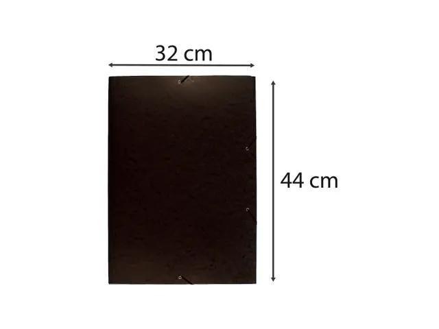 Exacompta Elastomap Nature Future 1 - 100 Vellen Zwart A2