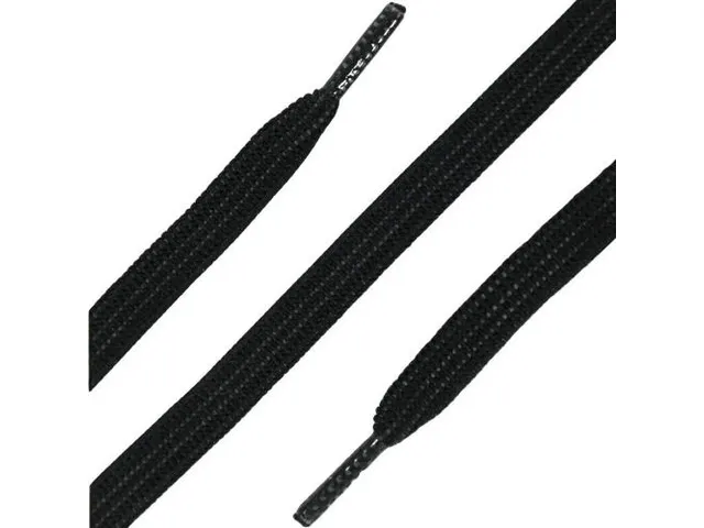 Bata Flame ronde veters, 130 cm, zwart, per paar