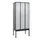 locker voor scheiding van kleding,HxBxD 2120x900x500mm,3vak