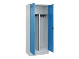 PBM-locker,HxBxD 1950x800x500mm,2vak,vak B 400mm,draaigrendel